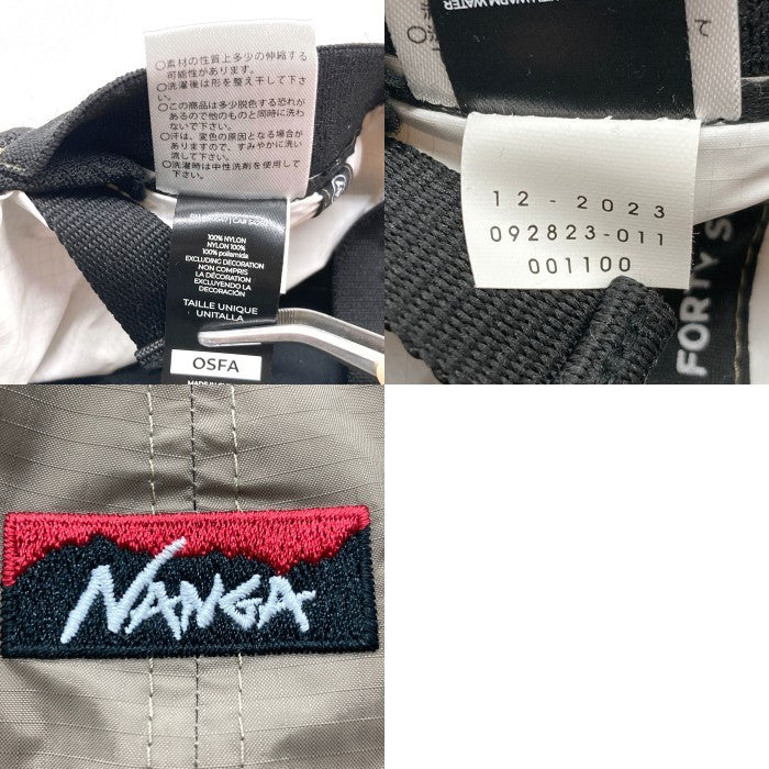 NANGA×47 ナンガ×フォーティーセブン オーロラテックス キャップ モカブラウン sizeOSFA 瑞穂店