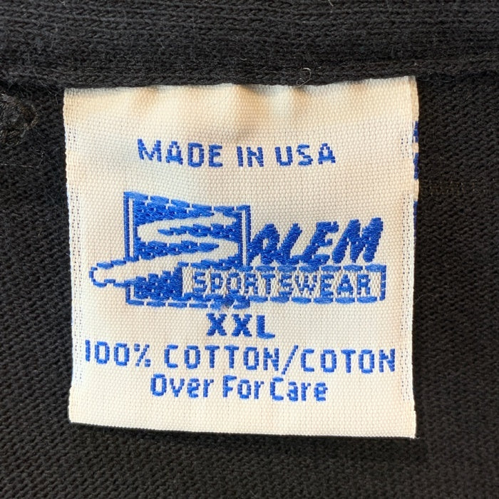 90's 1992 USA BASKETBALL バスケットボール バルセロナオリンピック 両面プリント Tシャツ 金メダル ブラック SALEM Size XXL 福生店