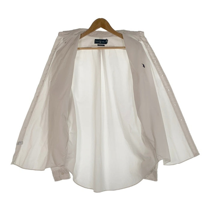 Ralph Lauren ラルフローレン CLASSIC FIT コットン ボタンダウンシャツ 長袖 ホワイト Size XL 福生店