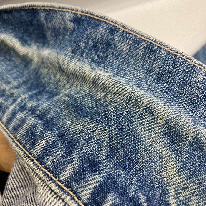 Levi's リーバイス USA製 ボタン裏674 ホワイトタブ 4th トラッカージャケット Gジャン ライトインディゴ sizeL 瑞穂店