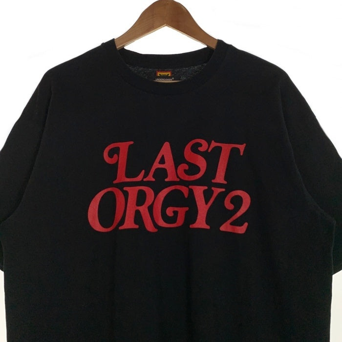 HUMAN MADE ヒューマンメイド UNDERCOVER アンダーカバー LAST ORGY2 プリントTシャツ ブラック ガールズドントクライ Size XL 福生店