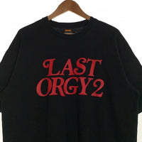 HUMAN MADE ヒューマンメイド UNDERCOVER アンダーカバー LAST ORGY2 プリントTシャツ ブラック ガールズドントクライ Size XL 福生店