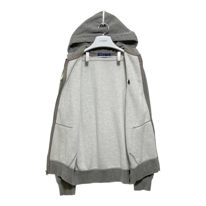 POLO RALPH LAUREN ポロラルフローレン ジップアップ スウェットパーカー チャコールグレー Size M 瑞穂店