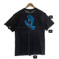 90's SANTA CRUZ サンタクルーズ 半袖 プリント Tシャツ ブラック Size L相当 福生店