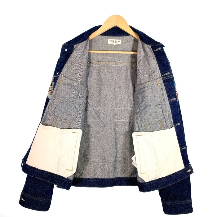 AVIREX アヴィレックス TOP GUN DENIM JACKET トップガン デニムジャケット インディゴ 6112113 Size 2XL 福生店