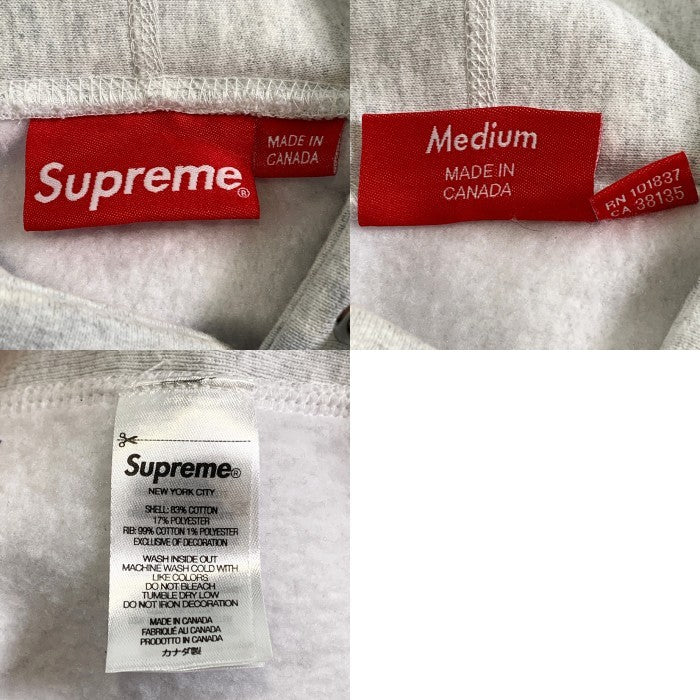 SUPREME シュプリーム 23AW Box Logo Hooded Sweatshirt ボックスロゴ プルオーバースウェットパーカー アッシュグレー 迷彩 Size M 福生店