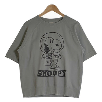 TOYS McCOY トイズマッコイ スヌーピー 半袖スウェットシャツ トレーナー サックスグレー Size 38 福生店