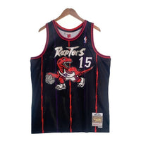 Mitchell&Ness ミッチェルアンドネス NBA トロント・ラプターズ Swingman Jersey スイングマンジャージー ヴィンス・カーター ゲームシャツ タンクトップ ブラック Size XL 福生店