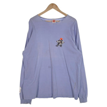 90's POWELL PERALTA パウエルペラルタ Ray Barbee レイバービー プリント ロングスリーブTシャツ USA製 Size XL 福生店