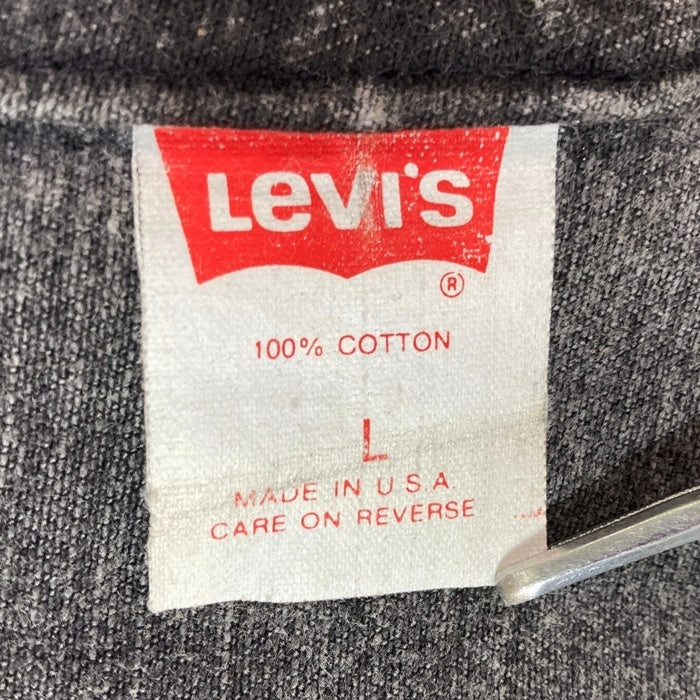 Levi's リーバイス 70507-0270 USA製 ボタン裏715 後染めブラック ハンドポケット トラッカージャケット Gジャン ブラック sizeL 瑞穂店
