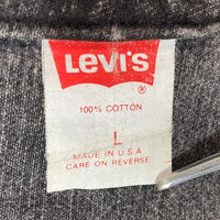 Levi's リーバイス 70507-0270 USA製 ボタン裏715 後染めブラック ハンドポケット トラッカージャケット Gジャン ブラック sizeL 瑞穂店