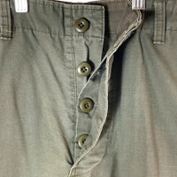 U.S. ARMY USA製 TROUSERS COMBAT カーゴパンツ カーキ sizeL※裾ドローコード変更 瑞穂店