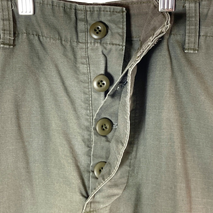 U.S. ARMY USA製 TROUSERS COMBAT カーゴパンツ カーキ sizeL※裾ドローコード変更 瑞穂店