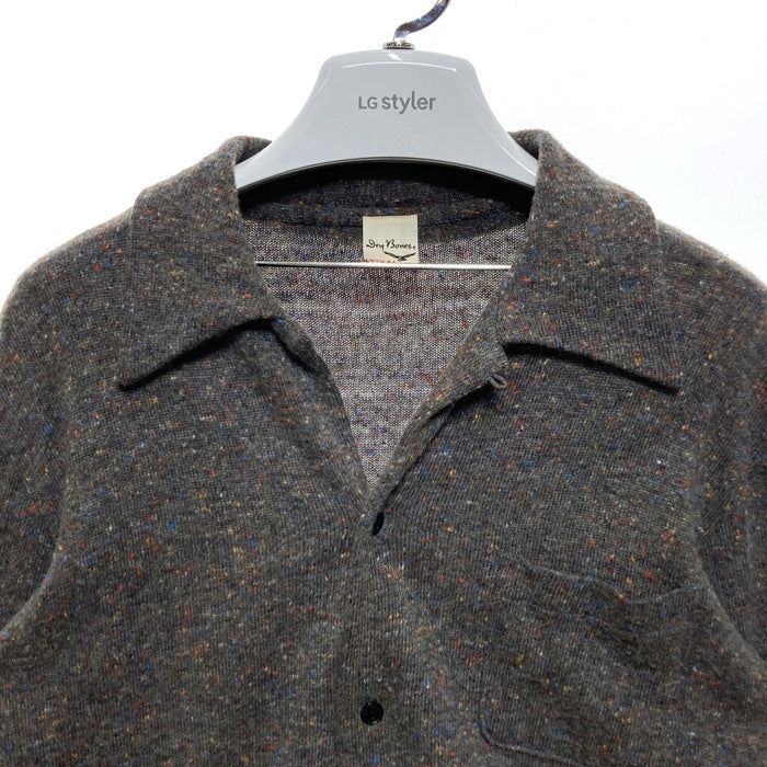 DRY BONES ドライボーンズ ウールシャツ グレー sizeM 瑞穂店