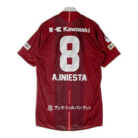 ASICS アシックス ヴィッセル神戸 2018年 INIESTA 8 ホーム ユニフォーム ボルドー size3XL 瑞穂店