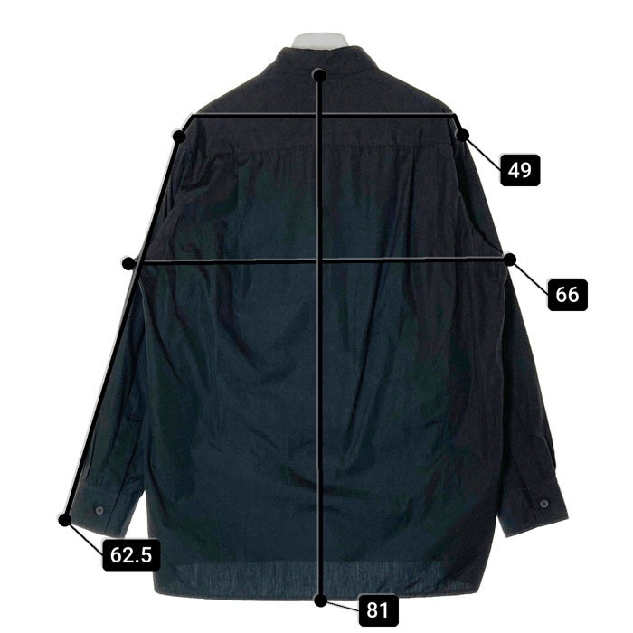 S'YTE サイト Yohji Yamamoto Planning Dept ヨウジヤマモト プランニングデプト KOICHIIYODAコラボ プリント シャツ ブラック size3 瑞穂店