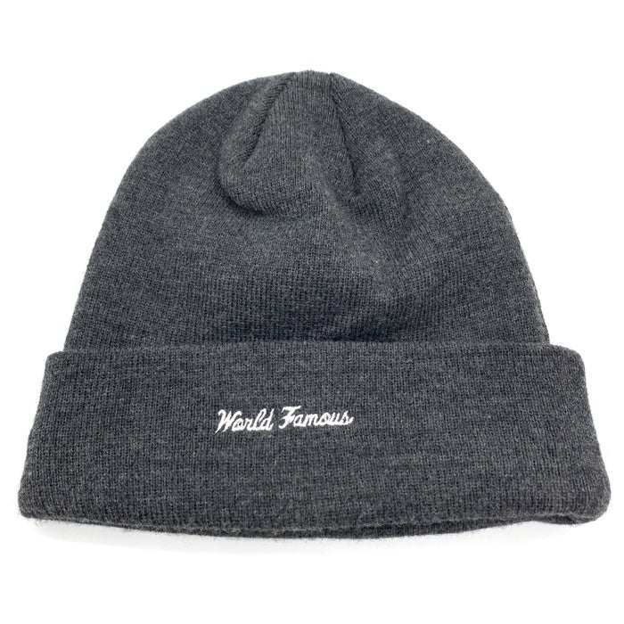 SUPREME シュプリーム 21AW New Era ニューエラ Box Logo Beanie ボックスロゴ ビーニーキャップ チャコール アクリル 福生店