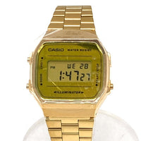 CASIO カシオ A168WEGM-9EF デジタル クォーツ腕時計 ゴールド ※箱・説明書あり 瑞穂店
