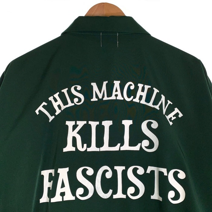 EDWARD LOW エドワードロー THIS MACHINE JACKET ジップアップ ジャケット グリーン Size XL 福生店