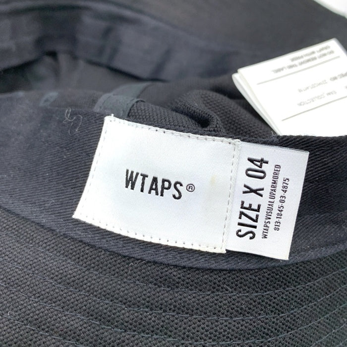 WTAPS ダブルタップス 22SS クロスボーン刺繡 ハット ブラック 221HCDT-HT18 Size 04 福生店