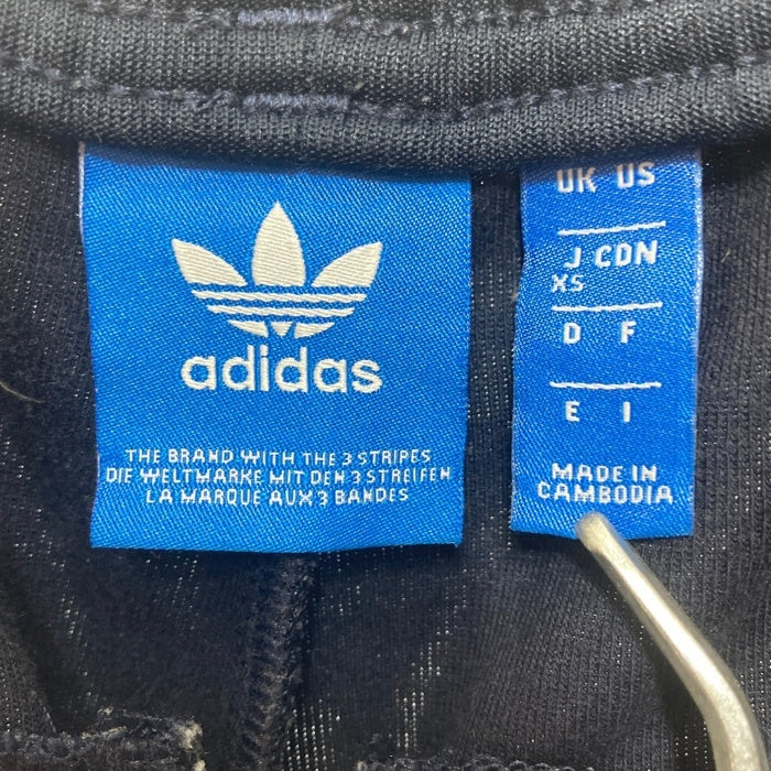 adidas originals クロップド トラックパンツ 七分丈 スリーライン ネイビー sizeXS 瑞穂店
