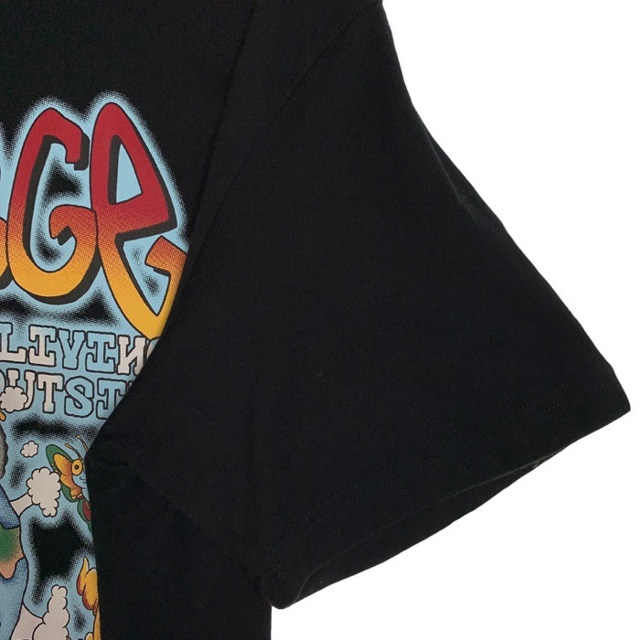 XLARGE エクストララージ グラフィックプリント Tシャツ ブラック 101232011026 Size L 福生店