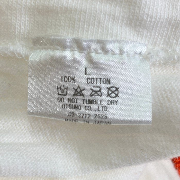 HUMAN MADE×KAWS ヒューマンメイド×カウズ プリントTシャツ ホワイト sizeL 瑞穂店