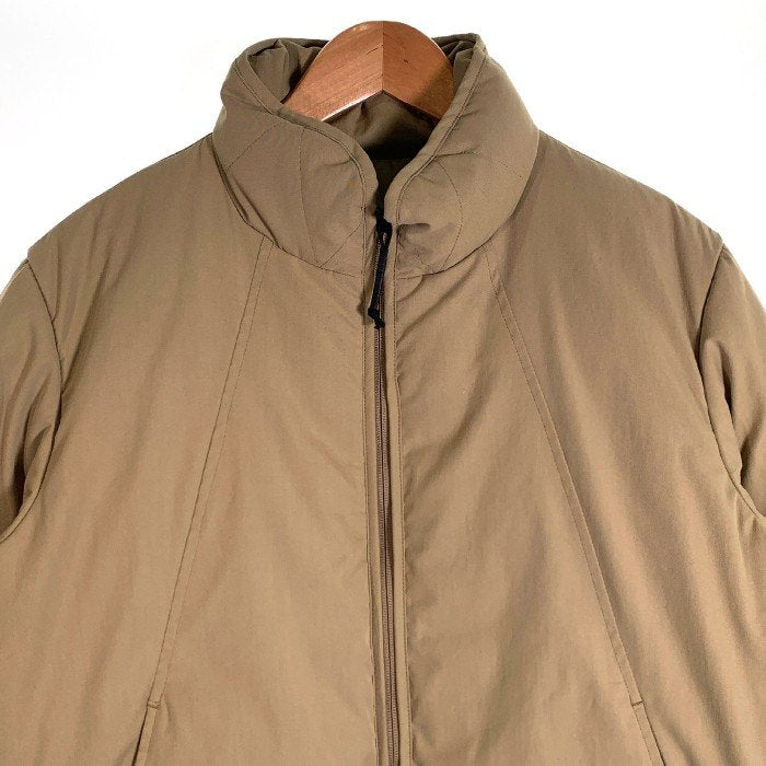 DESCENTE ALLTERRAIN デサントオルテライン HEATNAVI PUFF DOWN JACKET ヒートナビ パフダウンジャケット ベージュ DLMOJC32S Size S 福生店