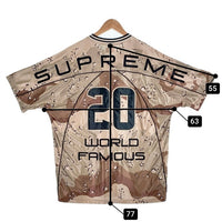 SUPREME シュプリーム 20AW Paneled Football Jersey パネルドフットボールジャージ トップ デザートカモ Size XL 福生店