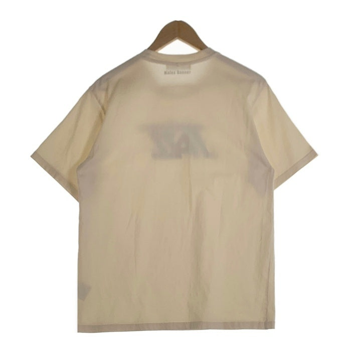 Wales Bonner ウェールズボナー 24AW HOWARD UNIVERSITY JAZZ T-SHIRT 半袖 プリントTシャツ ナチュラル Size M 福生店