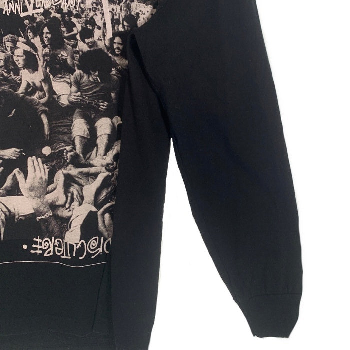 STUSSY ステューシー MILANO 5TH フォトプリント ロングスリーブTシャツ ブラック Size M 福生店