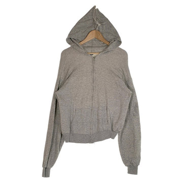 70`s Healthknit ヘルスニット ダブルフェイス ジップアップスウェットパーカー グレー USA製 Size XL(46-48) 福生店