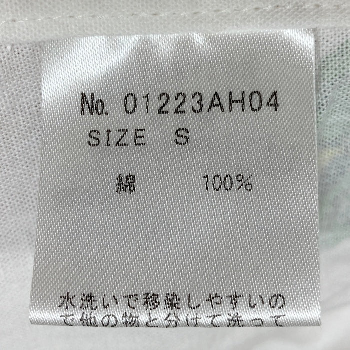 HYSTERIC GLAMOUR ヒステリックグラマー FANCY EMBLEM 総柄プリントシャツ ホワイト 01223AH04 Size S 瑞穂店