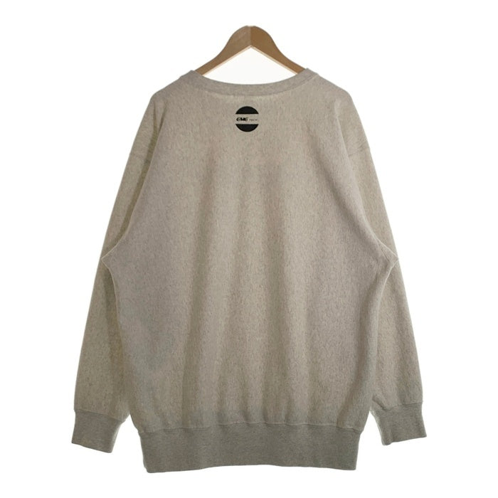 CHALLENGER チャレンジャー 23AW RACING LOGO C/N SWEAT ロゴ クルーネック スウェットトレーナー グレー CLG-SW 023-008 Size XL 福生店