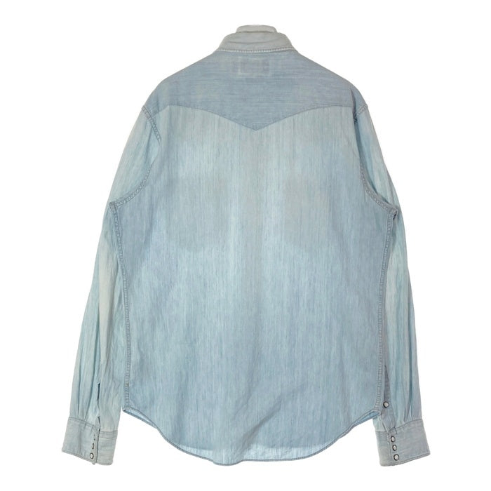 RRL ダブルアールエル デニムウェスタンシャツ ライトブルー sizeL 瑞穂店
