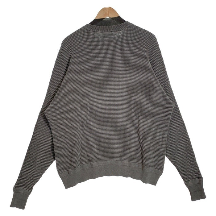 DESCENDANT ディセンダント ワッフル サーマルカットソー グレー Size 3 福生店