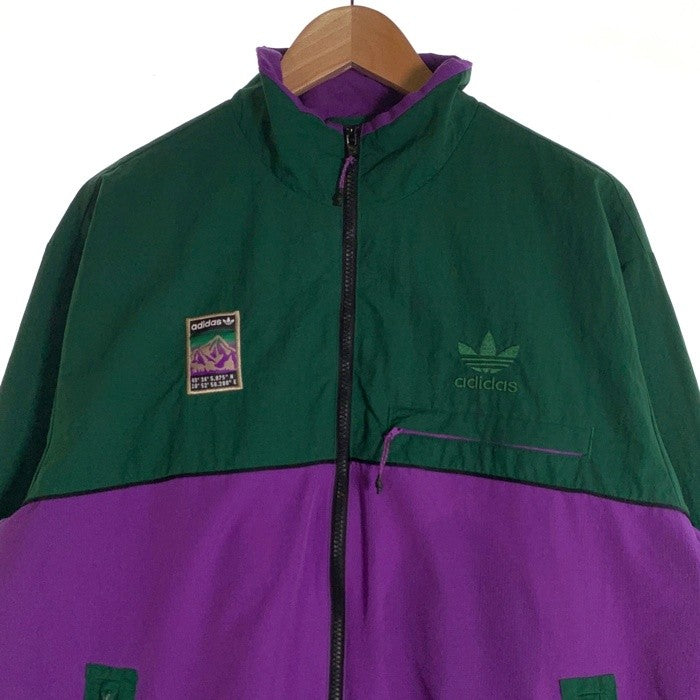 adidas Originals アディダス オリジナルス Adiplore Woven Jacket アドプロール ウーブンジャケット グリーン パープル Size 2XO 福生店