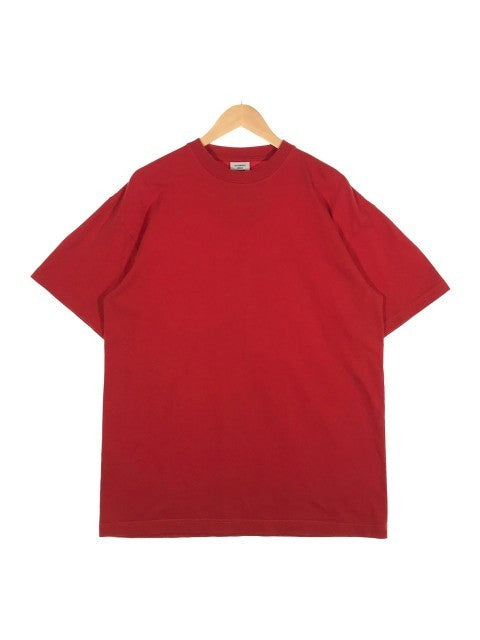 VETEMENTS ヴェトモン 19AW Back Barcode Patch Over Size Tee バックバーコード オーバーサイズTシャツ レッド Size S 福生店