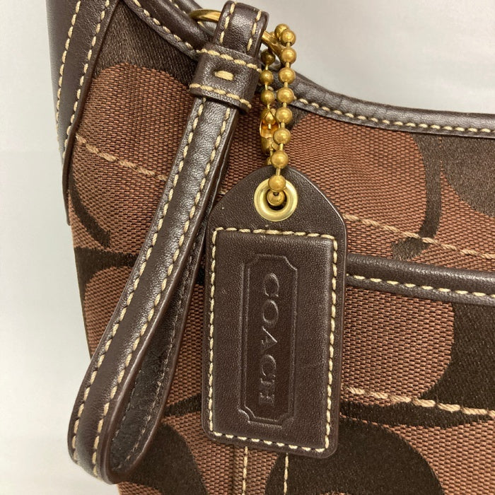 COACH コーチ Ｈ0782-11290 ショルダーバッグ シグネチャー ブラウン 瑞穂店