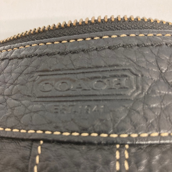 COACH コーチ 10398 ショルダーバッグ 斜め掛け  レザー ブラック 瑞穂店