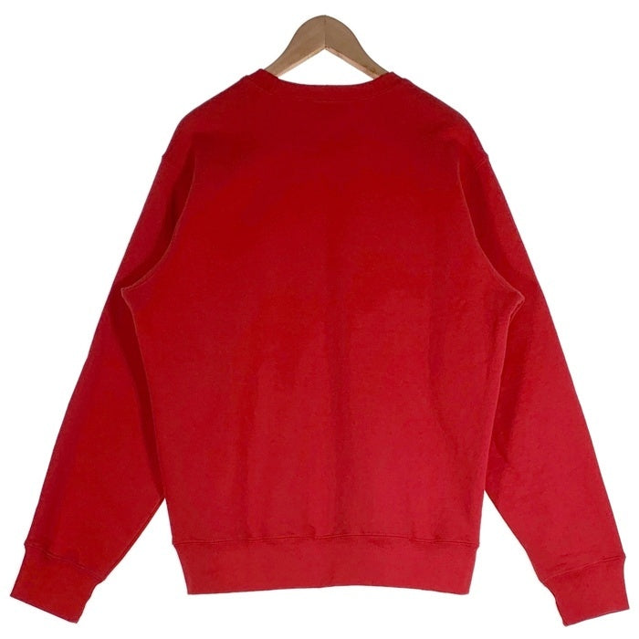 SUPREME シュプリーム 19SS Warm up Creneck ウォームアップ クルーネック スウェット レッド Size M 福生店