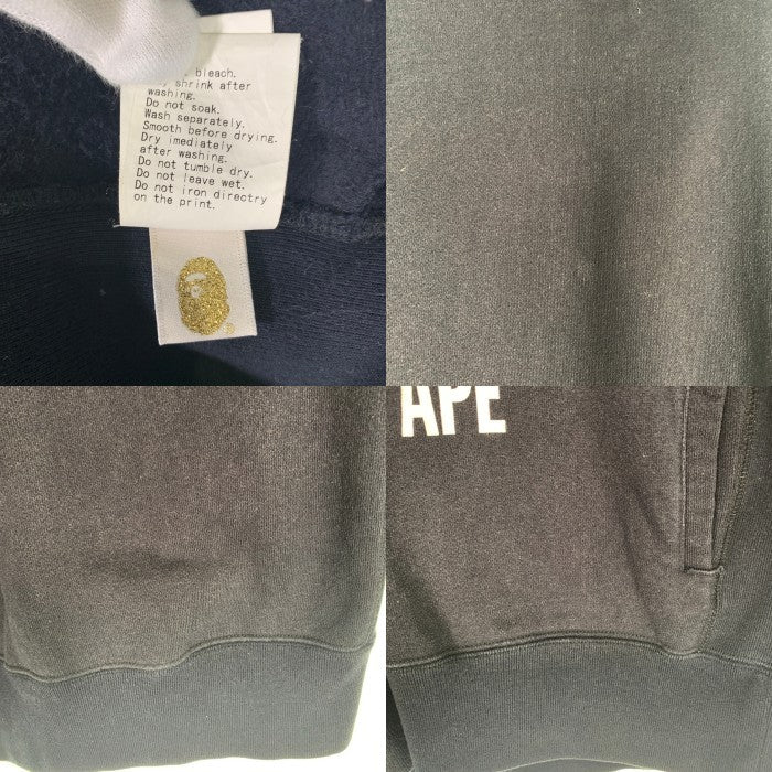A BATHING APE アベイシングエイプ プルオーバー フーディー パーカー A BATHING APE アベイシングエイプ プルオーバー フーディー パーカー