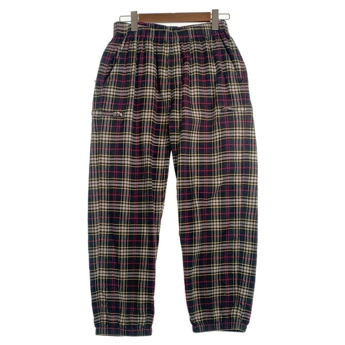 SUPREME シュプリーム 20AW Tartan Flannel Skate Pant フランネル スケート パンツ チェック ブラウン Size S 福生店