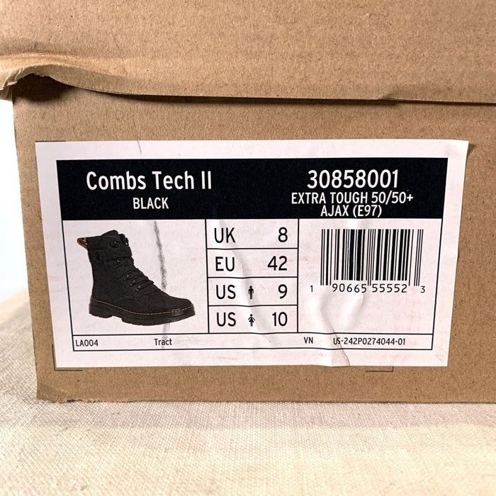 Dr.Martens ドクターマーチン Combs Tech 2 コームズテック 8ホールブーツ ブラック 30858001 Size UK8 (27.0cm) 福生店