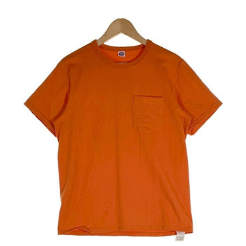 Buco ブコ ポケットTシャツ バックプリント オレンジ リアルマッコイズ Size M 福生店