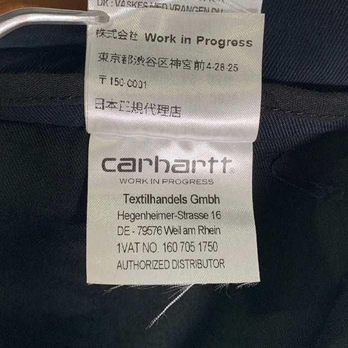 Carhartt WIP カーハート ワークインプログレス SID PANT シッドパンツ ネイビー I003367 Size 34×32 福生店