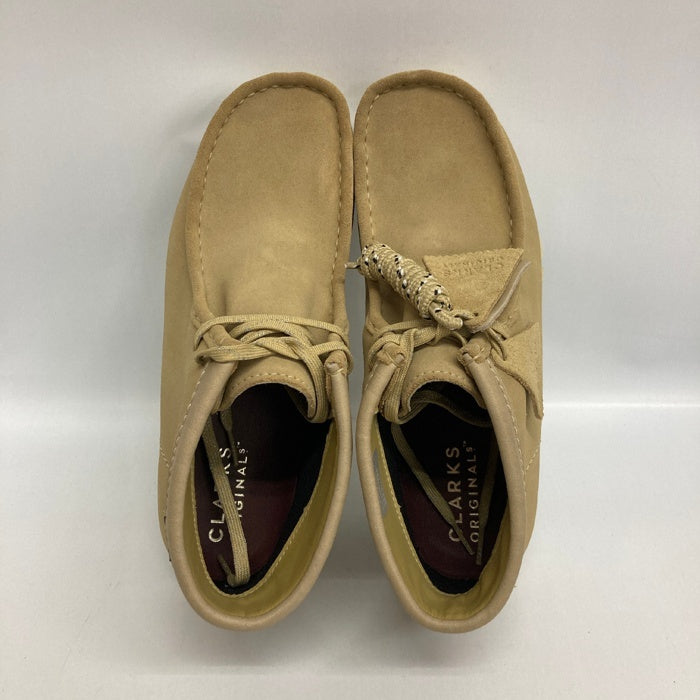 Clarks クラークス 26168545 Wallabee BT GTX ワラビー ブーツ ゴアテックス ベージュ sizeUK7.5 瑞穂店