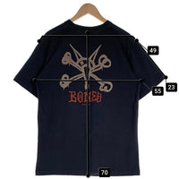 00's POWELL PERALTA パウエル ペラルタ RAT BONES ラットボーンズ 半袖 Tシャツ ブラック Size L 福生店
