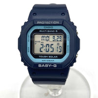 CASIO カシオ Baby-G 電波ソーラー デジタルクォーツ腕時計 ネイビー レディース BGD-5650 瑞穂店