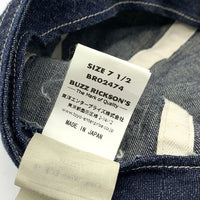 BUZZ RICKSON'S バズリクソンズ Denim Army Cap PW デニムアーミーキャップ インディゴ Size 7 1/2 福生店